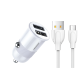 Charger Car Joyroom Dual Usb 3.1A C-A06 White
